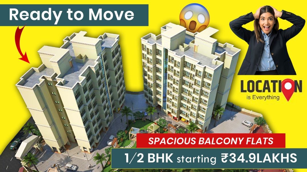 Ready to Move 1 & 2 BHK Flats | Sagar Homes Kalyan Bhiwandi Road | New Project Review | 70219883