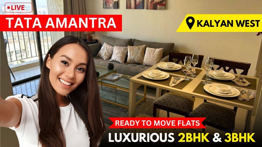 ⁣Tata Amantra | Tata Amantra Kalyan | Best Flats In Kalyan | 2BHK Flats In Kalyan | Call 917021988393