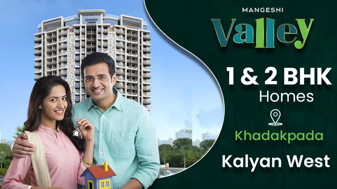 ⁣Explore the Stunning Mangeshi Valley: New Launch in Kalyan West!