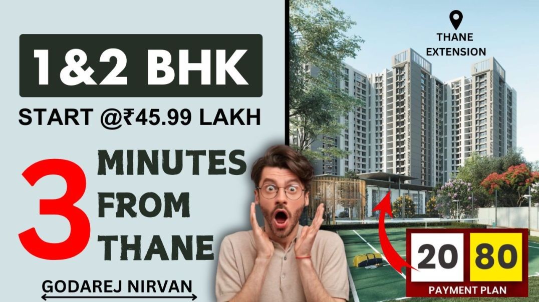 Godrej Nirvaan🏡| Thane Extension Project Tour : ✨🔥 | Kalyan&#[5];s Prime Location & Sample Flat 