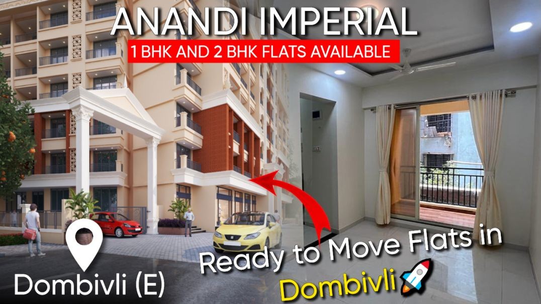 Anandi Imperial🏡🔥| 1 bhk Flat in Dombivli | Ready to Move Flats in Dombivli🚀🚀Call +91 7021988393