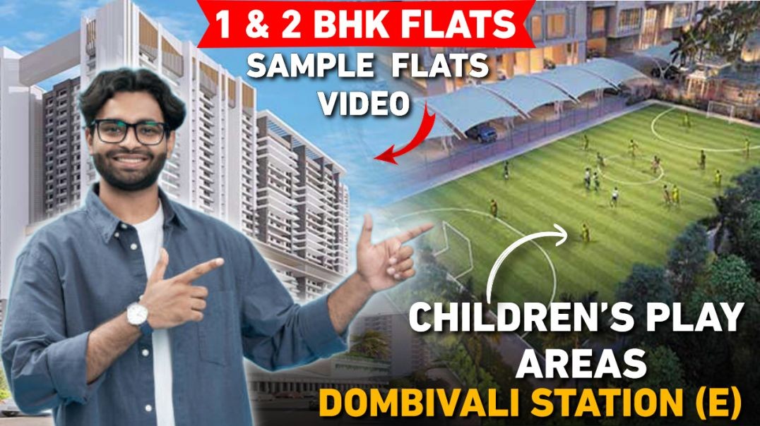 ⁣Kapleshwara Residency Dombivli East🔥| 2 BHK & 1 BHK Flats Review | Sample Flat Tour | +91 702198