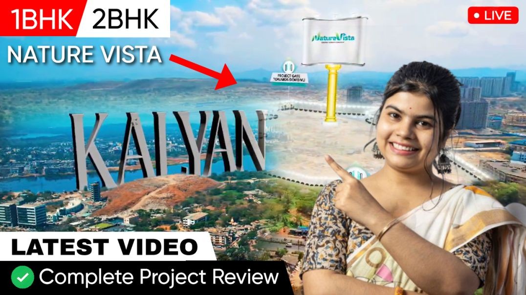 Nature Vista🔥🏡 | Premium 1 & 2 BHK Homes | Saket Envy Kalyan | Best Flats in Kalyan Near station