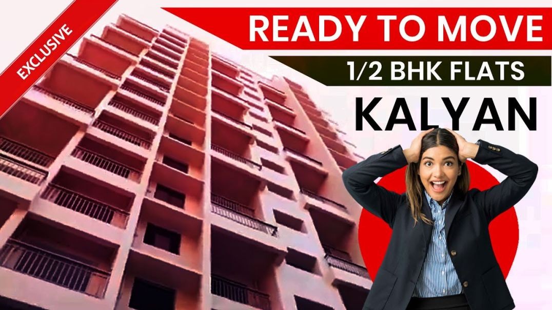 Ready to Move Flats in Kalyan West🔥 |  1 & 2 BHK Flats for Sale | Kailash Homes Kalyan West