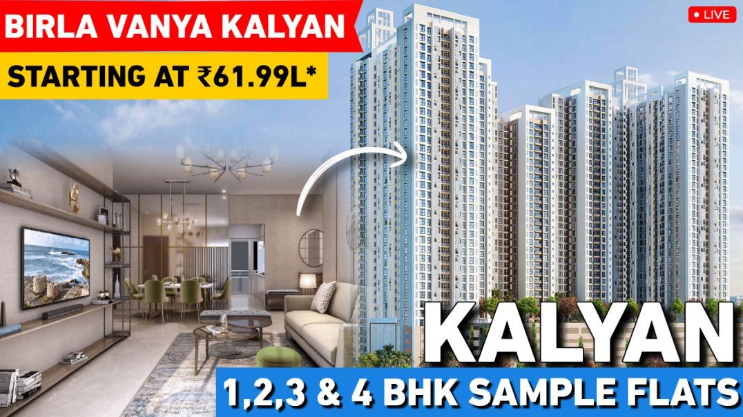 Birla Vanya Kalyan West 🏡 | Sample Flat Tour, Price & Review | Birla Vanya Phase 2 & 3 Insig