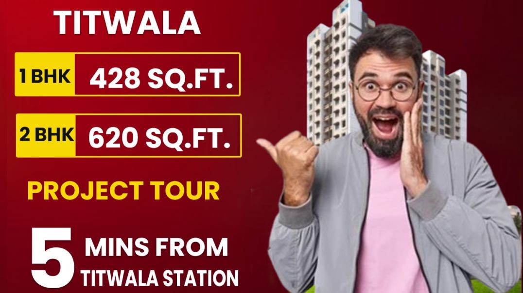 ⁣1 BHK Flat For Sale In Titwala Near Station | Call 9022112222