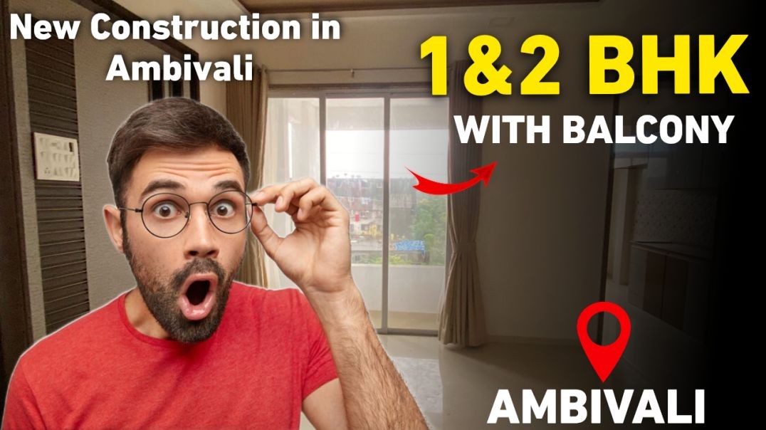 ⁣New Construction in Ambivali | Luxurious 1BHK & 2BHK Flat | Ready to Move Flats in Ambivali for 