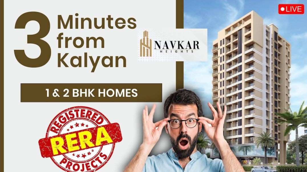 ⁣Ready to Move Flats in Kalyan | आपके Budget मे घर | Navkar Heights Kalyan West | call on 7021988393