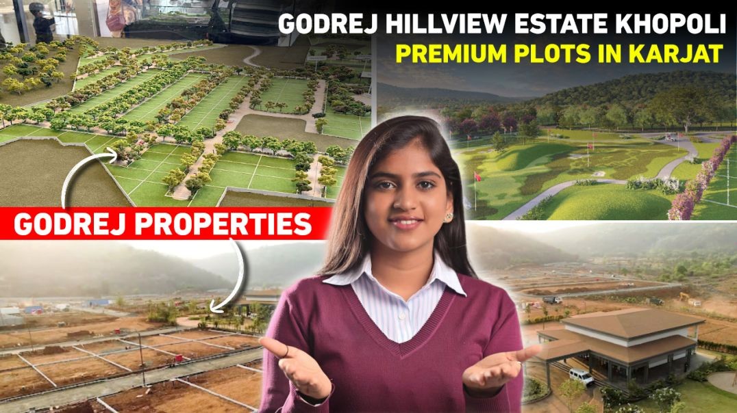 ⁣Godrej Hillview Estate Khopoli - Premium Plots in Karjat & Khalapur by Godrej Properties