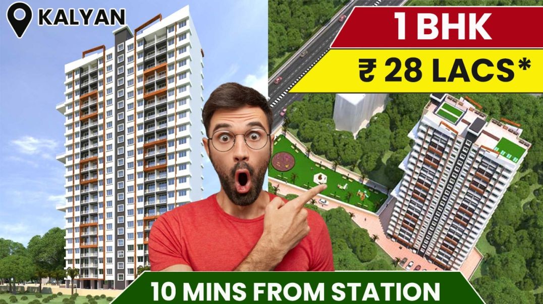 ⁣1 BHK Under 30 Lakhs In Kalyan East  | Call 9022112222