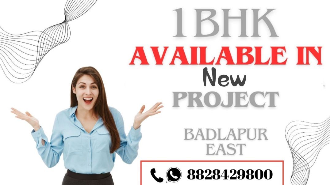 badlapur me 1 bhk starting at 𝟐𝟐.𝟗𝟗 𝑙𝑎𝑘ℎ*