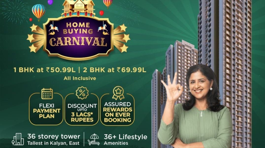 ⁣1BHK, 2BHK Flats Room in Thane, Dombivali, Kalyan