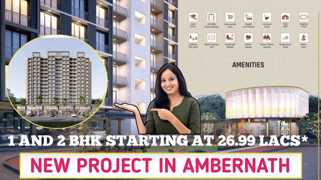 ⁣1BHK Show Flat | Ambernath Pale Gaon