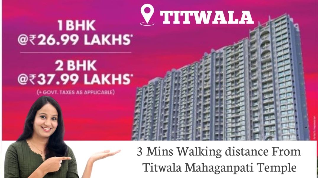 TITWALA NEAR SIDDHIVINAYAK GANPATI MANDIR 1AND 2BHK | टिटवाळा गणेश मंदिर PLACES TO VISIT NEAR MUMBAI