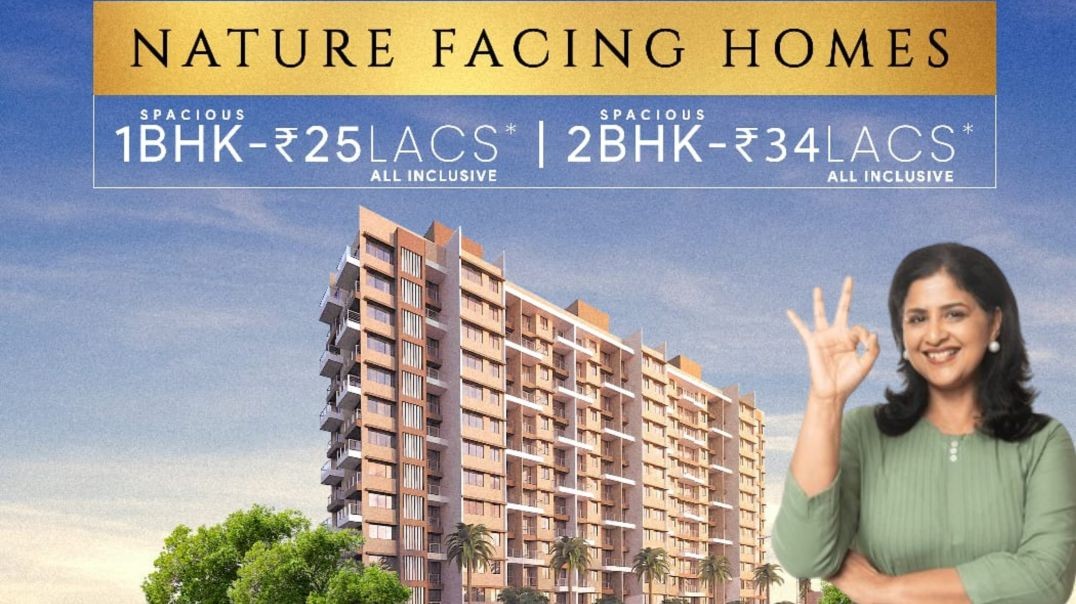 ⁣1 BHK FLATS | फक्त 22.50 LAKH मध्ये | BADLAPUR STATION पासून चालत अंतरावर | 95% HOME LOAN✅️