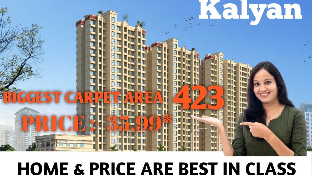 ⁣New Construction Property Project In Kalyan  The Livin Kalyan West