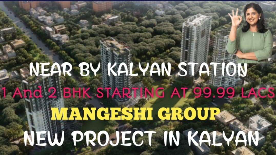 Ready to move flats in Kalyan 1and 2bhk prize near by station