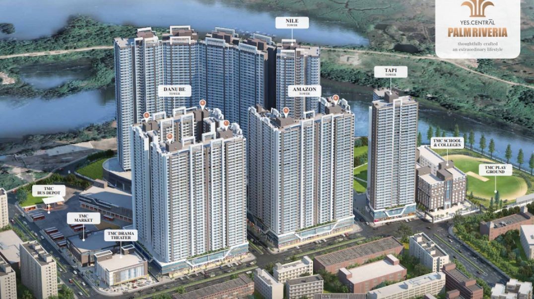 Palm Riveria Mumbra Thane | Price List, Floor Plan