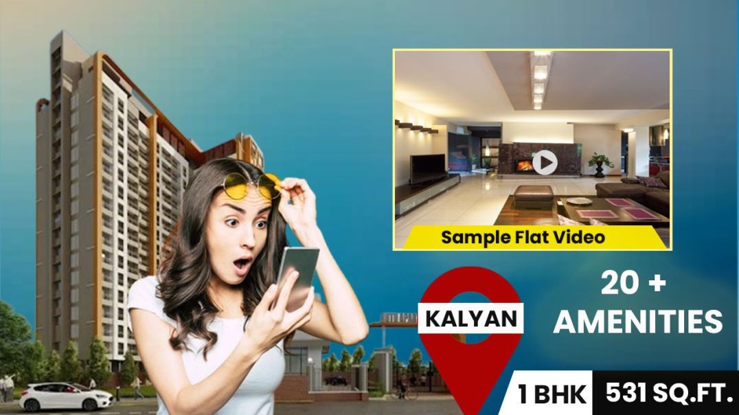 ⁣1 BHK Flat In Kalyan West | Call 9022112222