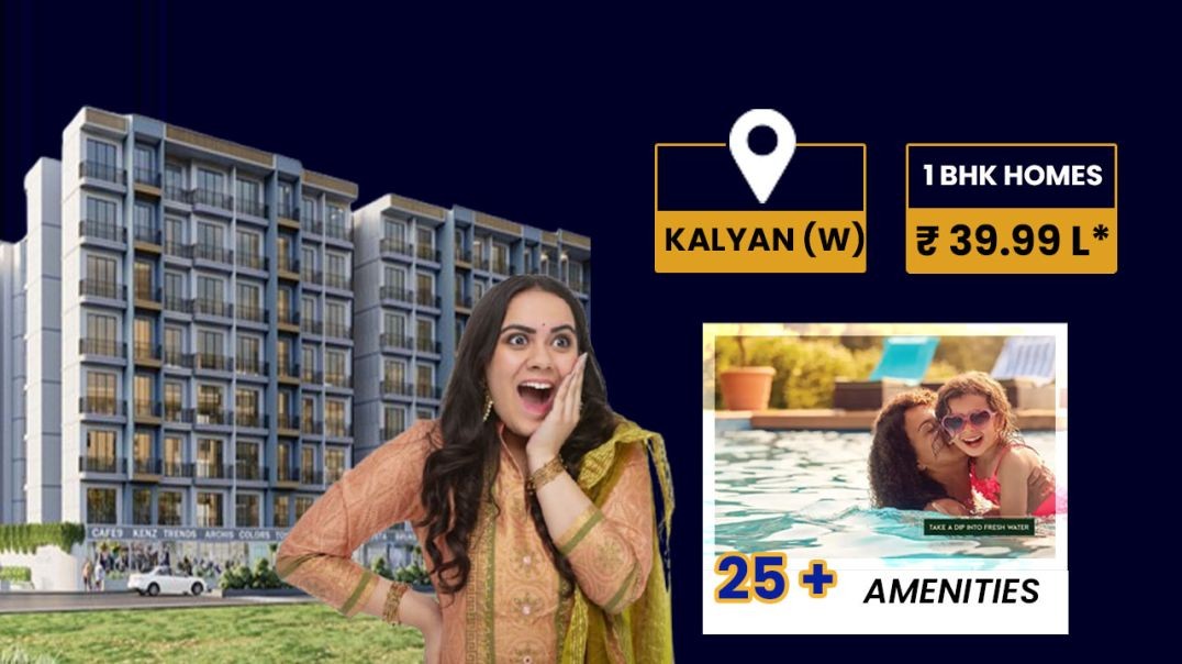 ⁣Affordable 1 BHK Flat In Kalyan West  | Call 9022112222