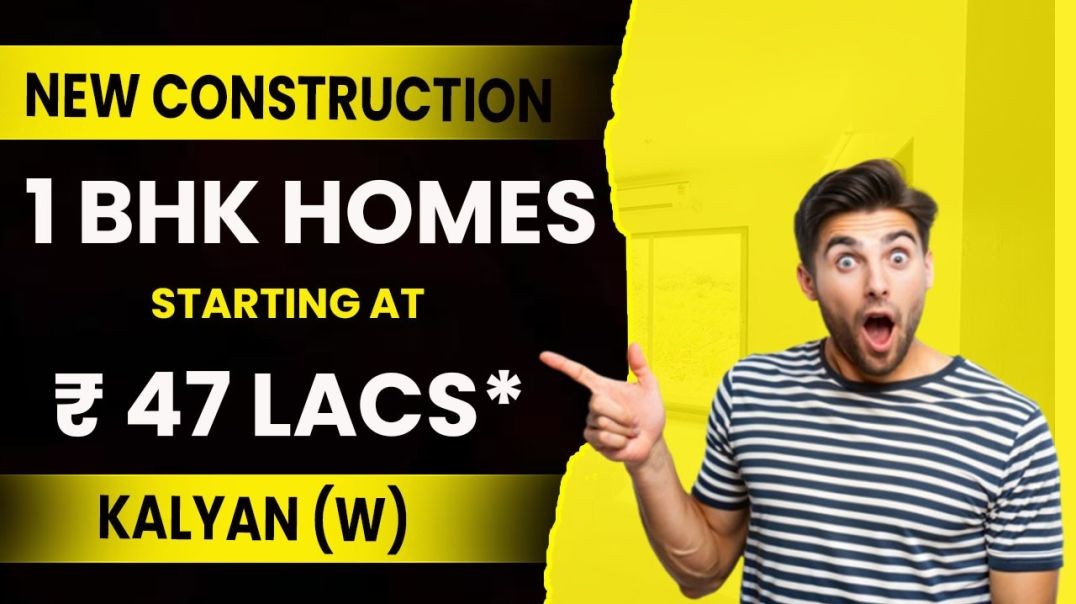 ⁣1 bhk flat price in kalyan west | Call 9022112222