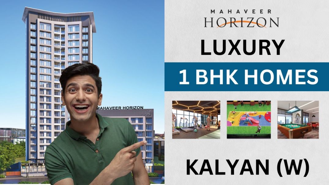 ⁣Luxury 1 BHK Flats In Kalyan West