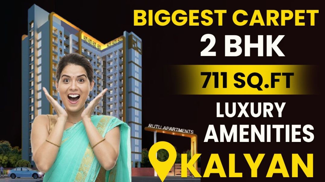 ⁣2 BHK Flat In Kalyan West New Construction