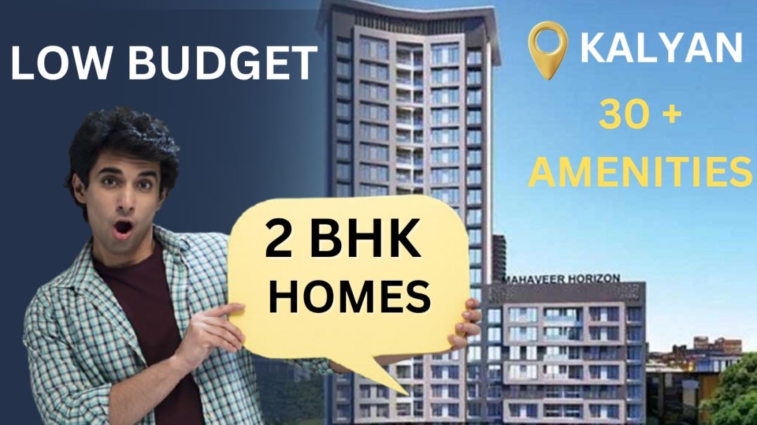 ⁣Low Budget  2 BHK Flat For Sale In Kalyan West