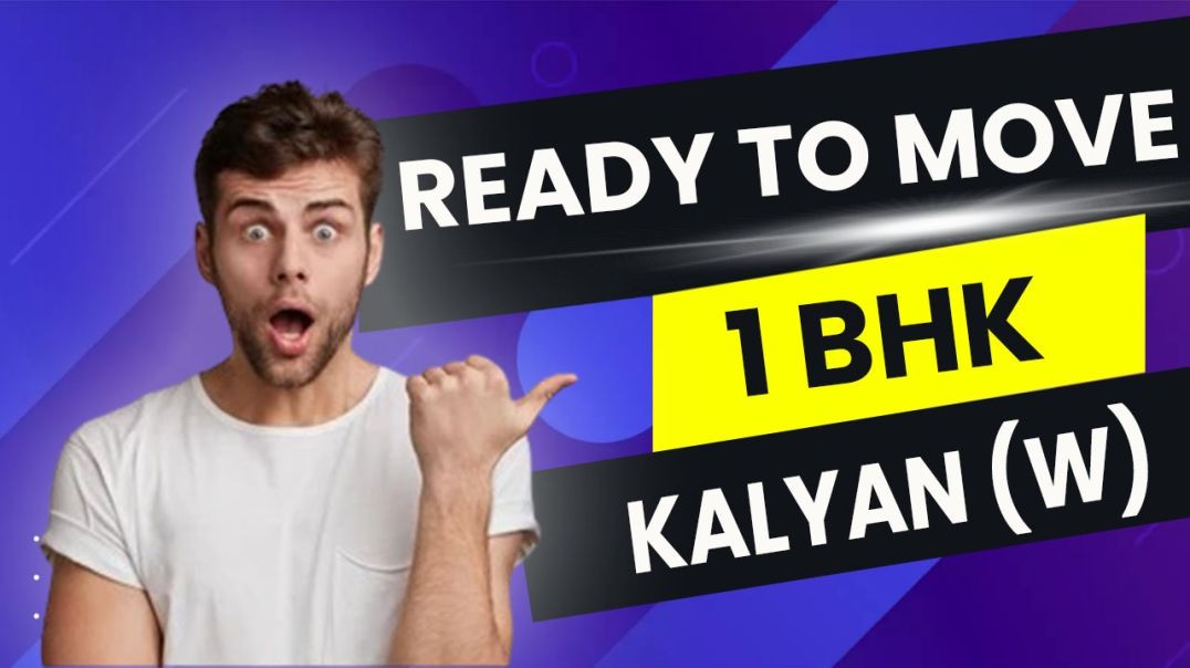 ⁣Ready To  Move 1 BHK Flat In Kalyan West | Call 9022112222